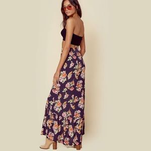 Flynn Skye Unbutton Me Skirt in Pastel Bloom